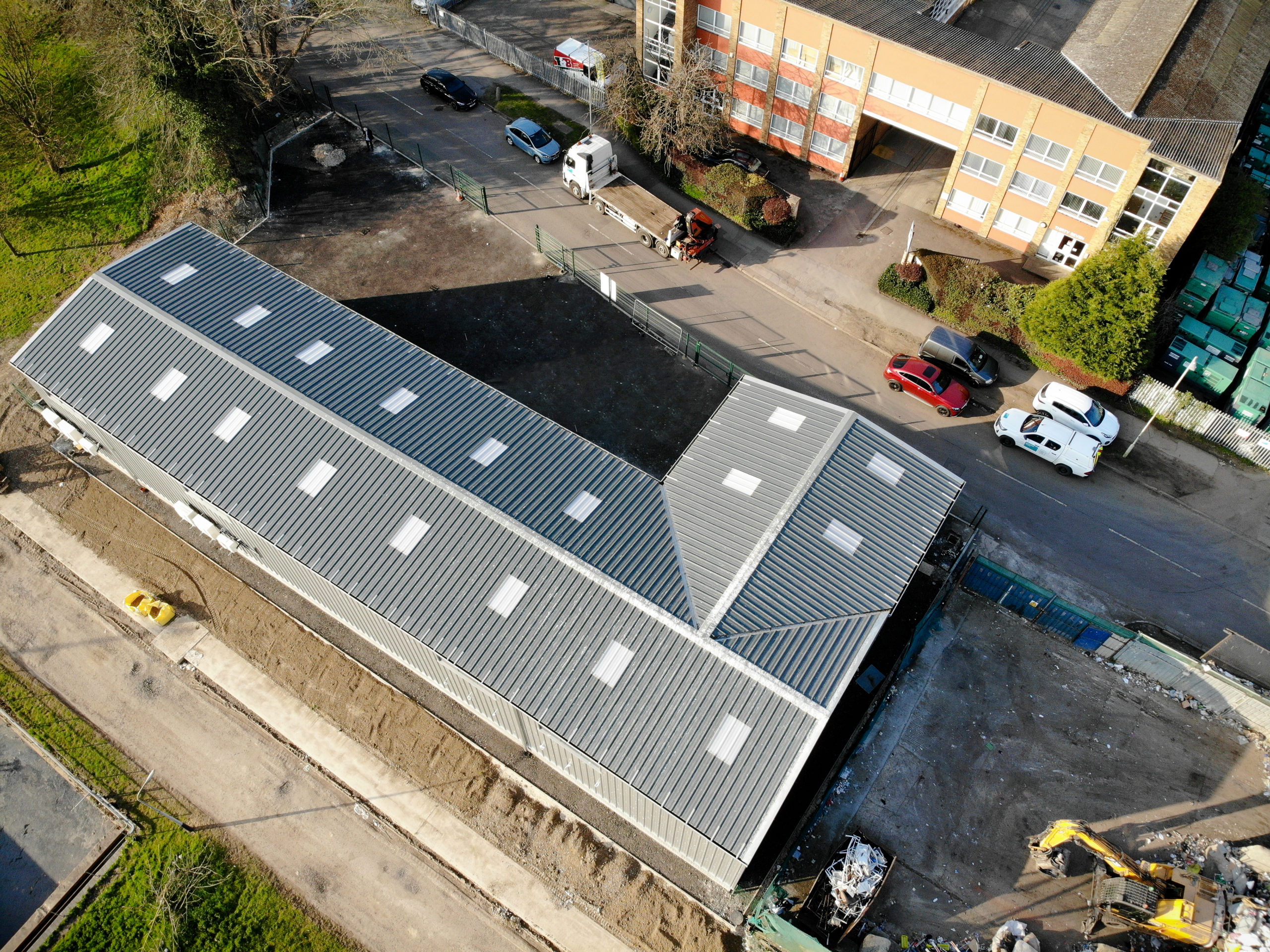 Steel Industrial Unit Fabrication Hitchin Owen Fabrications